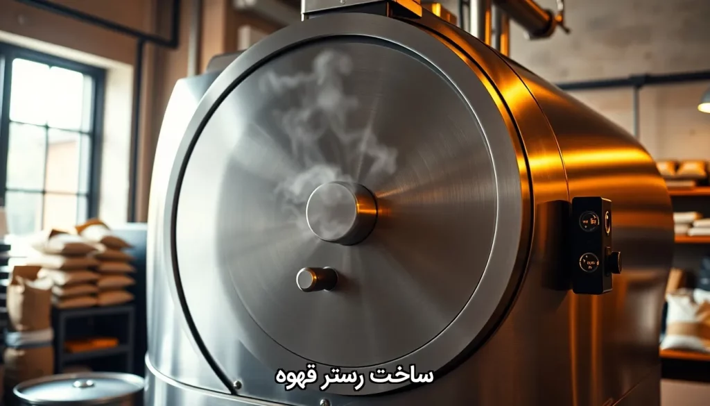 ساخت رستر قهوه